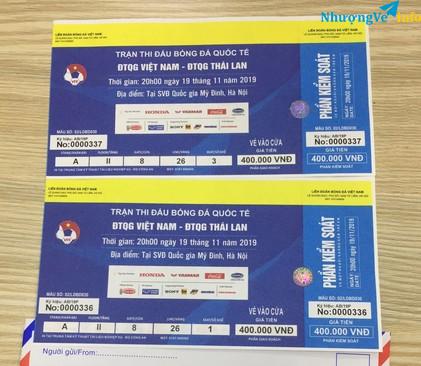 Ảnh Cặp vé Việt Nam - Thái Lan Mệnh giá 400k giá tốt