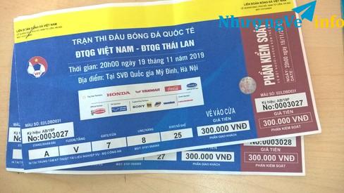 Ảnh BÁN CẶP VÉ VIỆT NAM-THÁI LAN