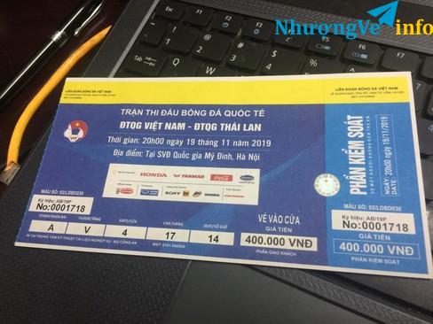 Ảnh Bán vé lẻ Việt Nam - Thái Lan khán đài A tầng V cửa IV