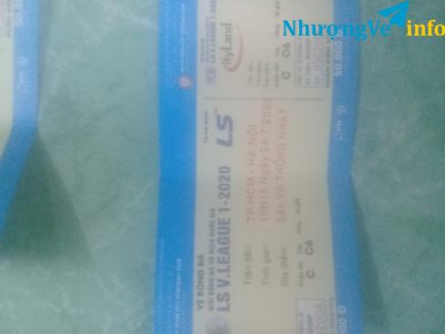 Ảnh Ve bong da tran clb TPHCM  va clb Ha Nôi