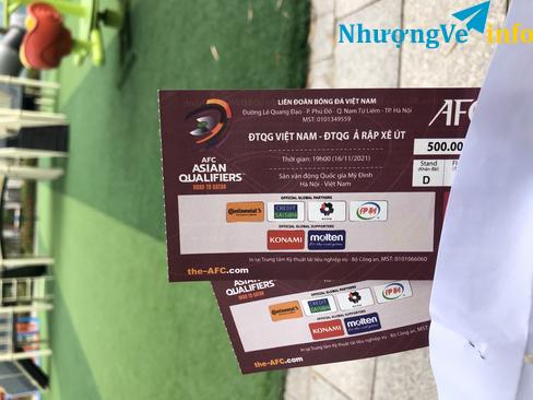 Ảnh Bán vé trận Việt Nam vs Ả rập