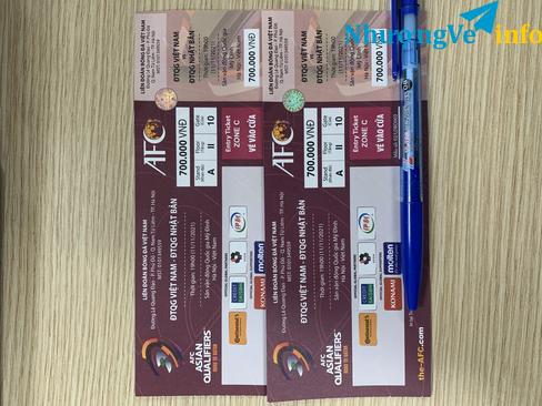 Ảnh Nhượng lại cặp vé 700