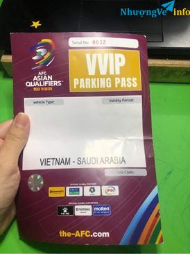 Ảnh Còn cái thẻ đỗ xe VVIP. Bác nào quất không?