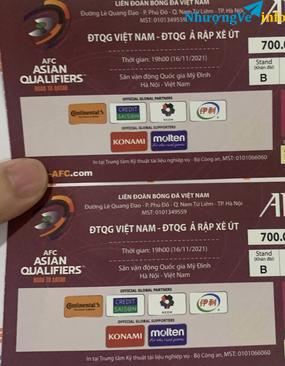 Ảnh flash sale 50% 2 cặp vé trận VN - Ả rập 500k và 700k. liên hệ: 0944387732.