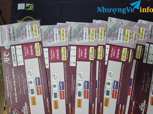 Ảnh Thanh lý nhiều cặp vé đẹp