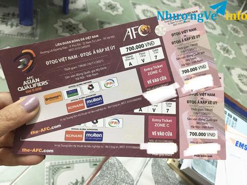 Ảnh Vé mua 1 tặng 1 cho ai thiện chí cổ vũ ĐT