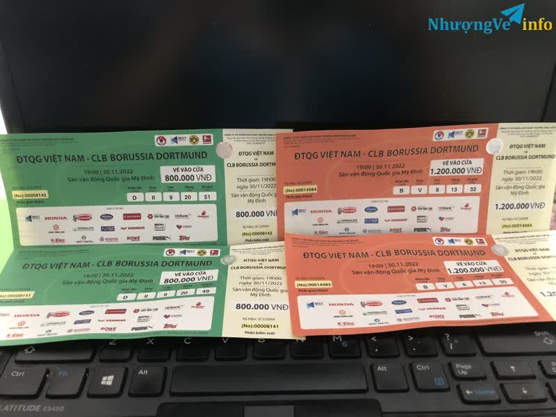 Ảnh Việt Nam - Dortmund ngày 30/11 dưới giá gốc