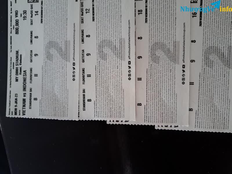 Ảnh Bán 12 vé loại 2