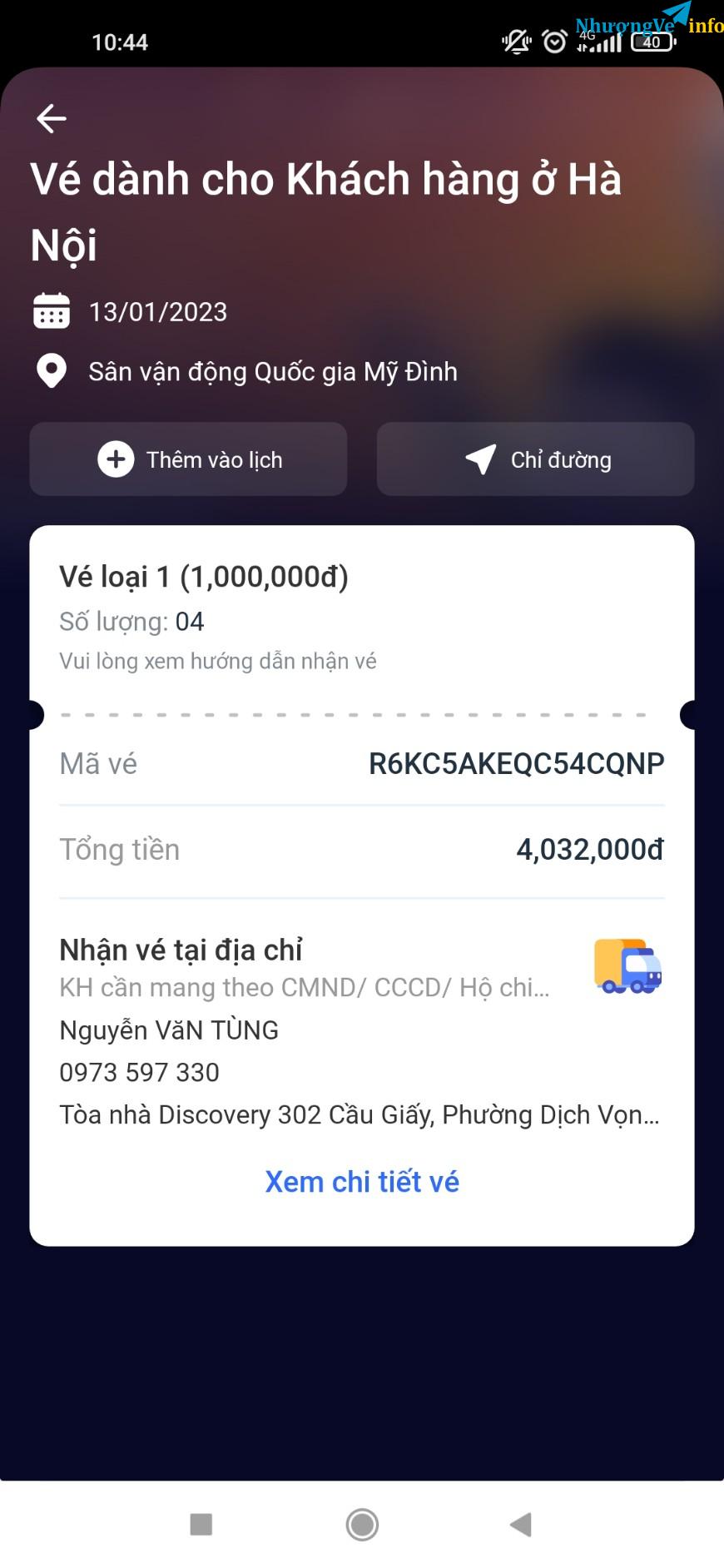 Ảnh Vé bóng đá Việt Nam- Chung kết