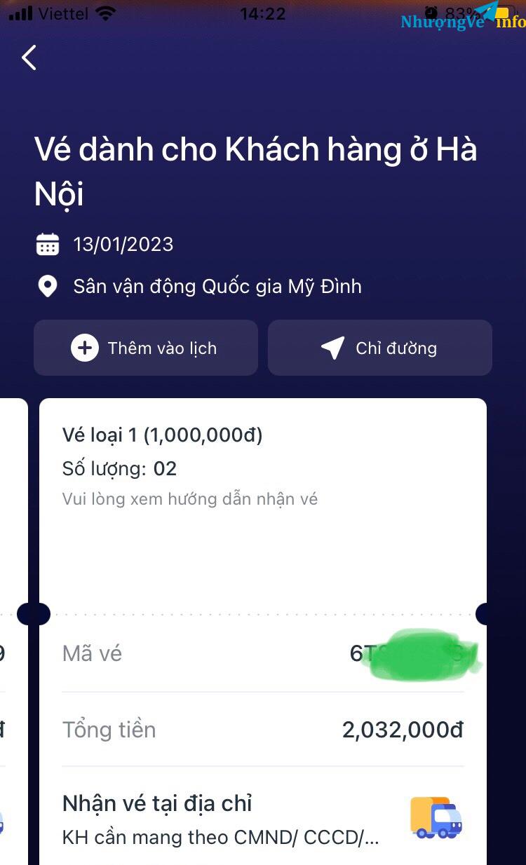 Ảnh Vé chung kết AFF 2022 loại 1
