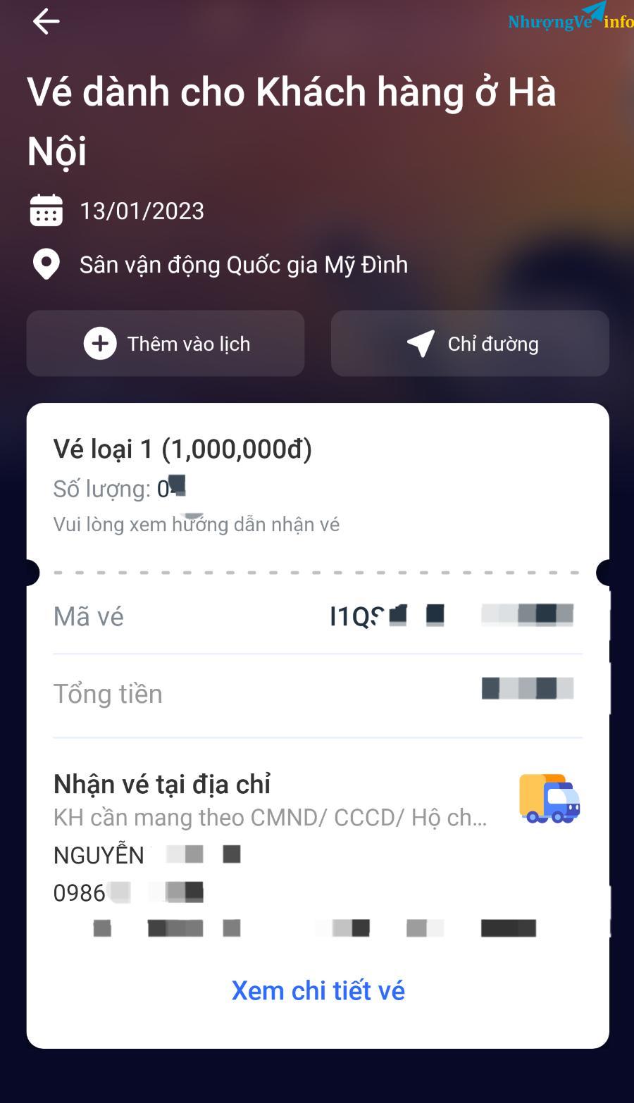 Ảnh 1 CẶP VÉ CHING KẾT AFF CUP VIỆT NAM - THÁI LAN