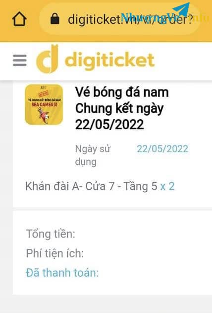 Ảnh Bán cặp vé chung kết Việt Nam Thái Lan