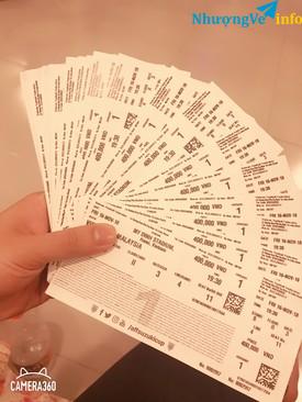 Ảnh Bán vé khán đài B tầng 2 cưa 3 siêu đẹp vé vip
