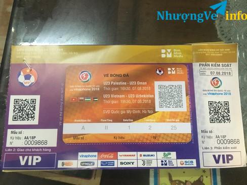 Ảnh BÁN VÉ MỜI TRẬN VIỆT NAM UZBEKISTAN 7/8