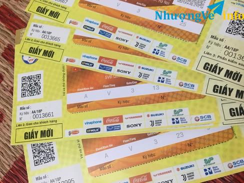Ảnh Bán vé khán đài A tầng V cửa 3 còn 2 cạp