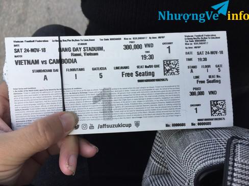 Ảnh BÁN VÉ CAMPUCHIA Việt nam vip A
