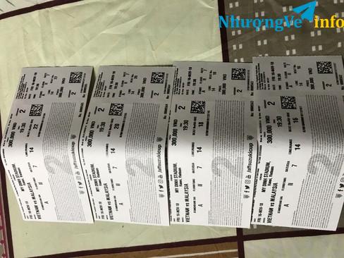 Ảnh Bán vé bóng đá đẹp giá tốt