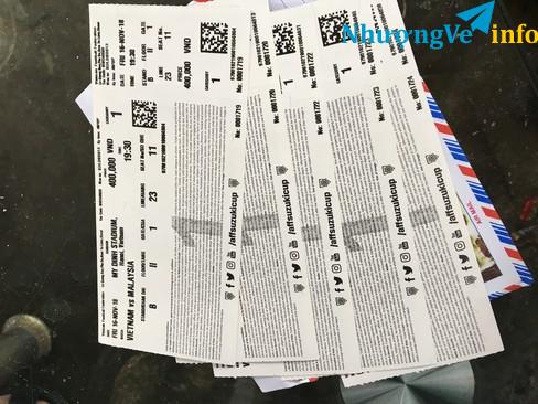 Ảnh Bán vé mời vé vip cửa 1,2,3,4 giá tốt