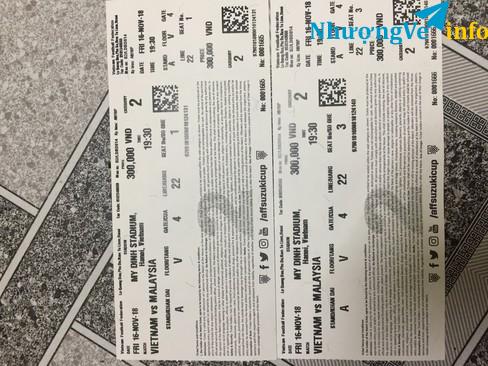 Ảnh Bán 2 cặp vé VN- ML