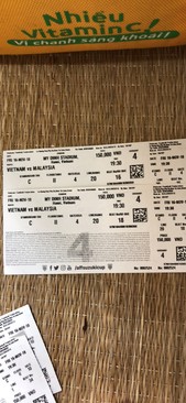 Ảnh Vé Bóng Đá khán đài B II