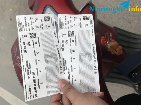 Ảnh Vé bóng đá viet nam - malai