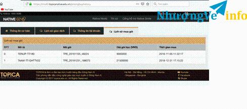 Ảnh Nhượng tài khoản TOPICA 9 tháng supper basic