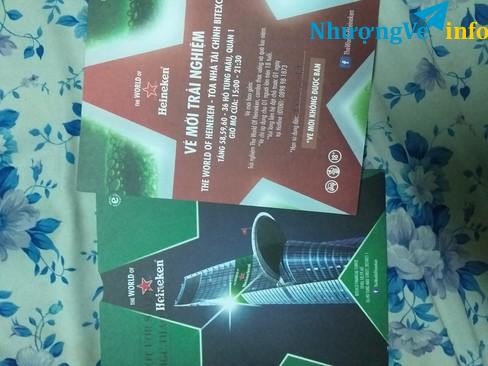 Ảnh Vé The Word Of Heineken Rẻ 40k