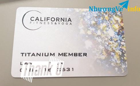 Ảnh Nhượng Thẻ tập California TITANIUM 23 tháng tập không giới hạn