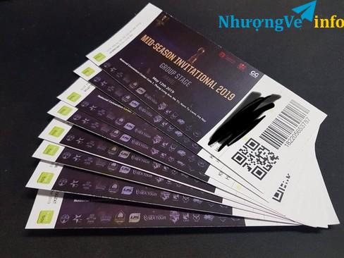 Ảnh Pass vé rẻ ngày 13/14 vé msi do không đi được