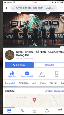 Ảnh Nhượng Lại Vé Tập Gym Olympia Hoàng Gia Hà Đông + gói PT