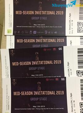 Ảnh 4 Vé MSI LOL 2019 Tại Trung Tâm Hội Nghị Quốc Gia ngày 13/5 view đẹp