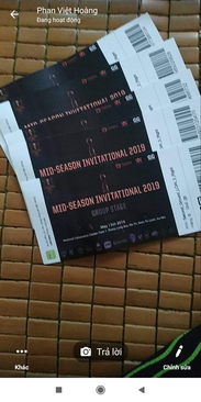Ảnh Vé msi 2019
