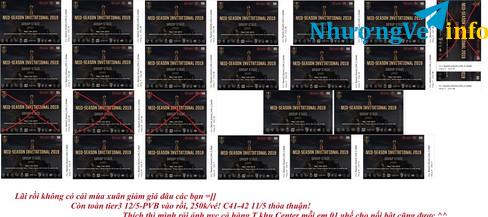Ảnh Vé MSI tier3 12/5