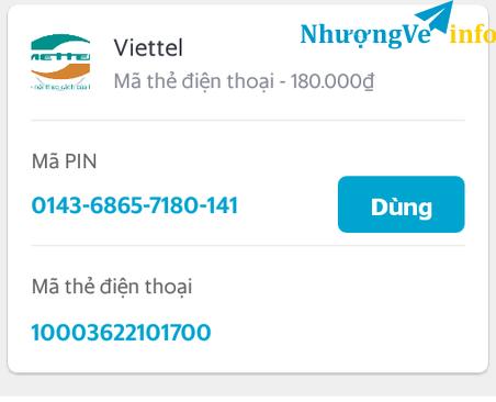 Ảnh Cần bán 50 thẻ viettle 200k rate 85