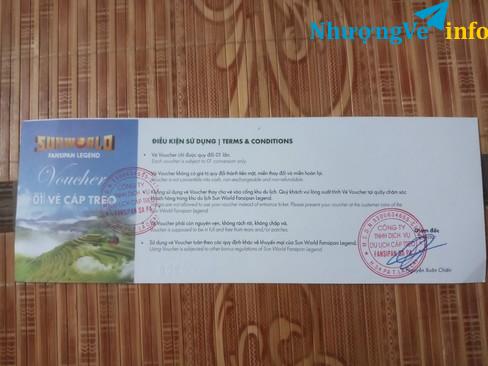 Ảnh Voucher đổi vé cáp treo Fansipan