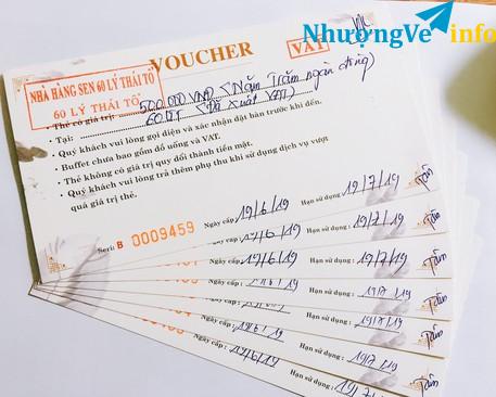 Ảnh Bán lại voucher Buffet nhà hàng Sen 60 Lý Thái Tổ