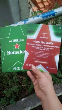Ảnh Vé The Word Of Heineken