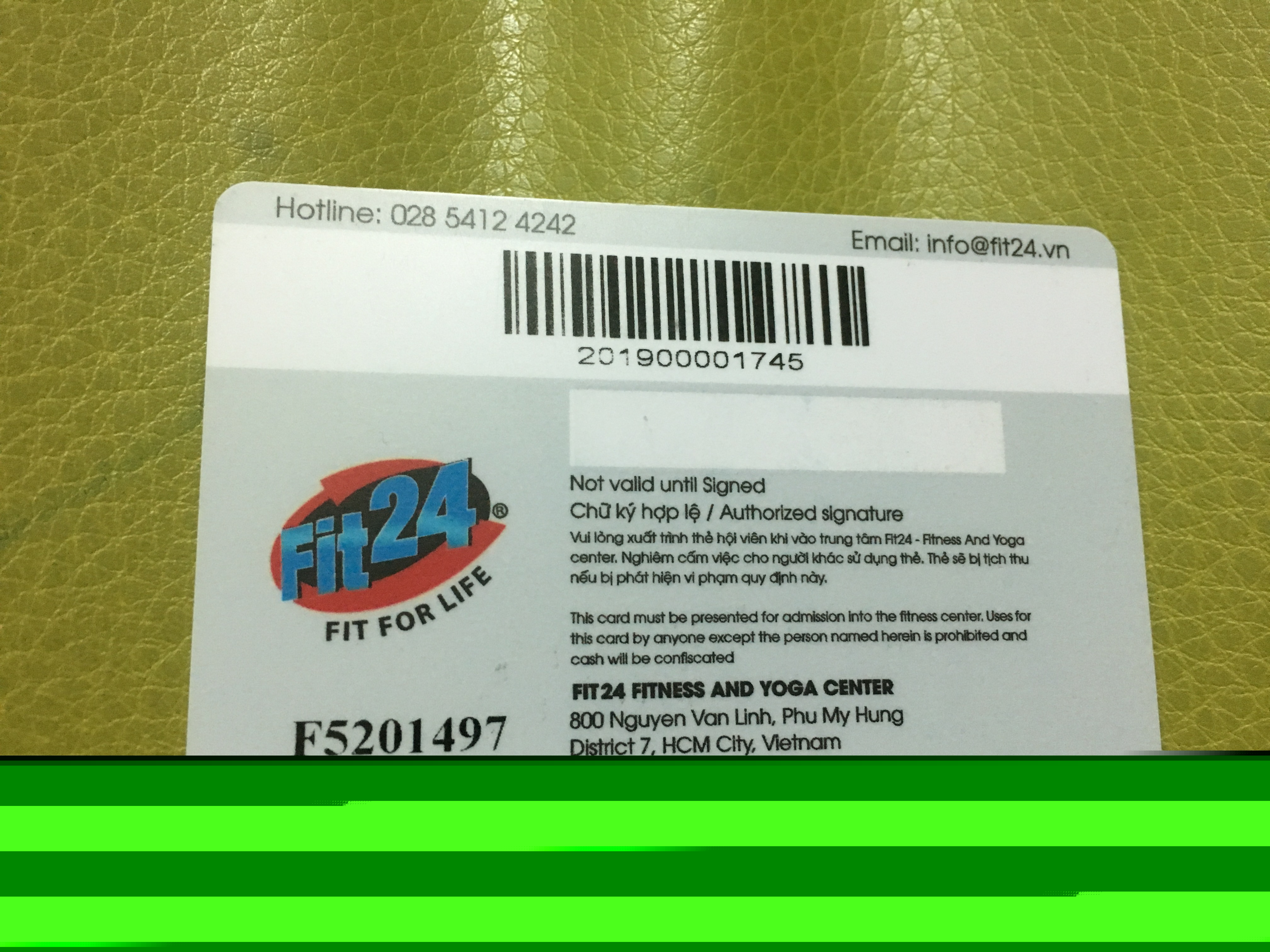 Ảnh Cần bán thẻ tập fit24 giá rẻ HXH