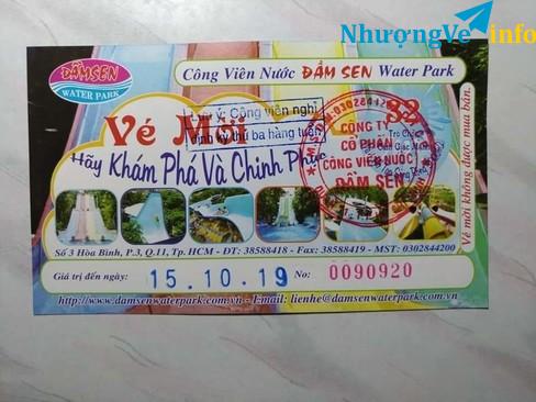 Ảnh Vé đầm sen nước
