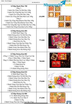Ảnh Lễ hộp Hoàng Kim 810 : 378k. Giảm giá ~ 80%
