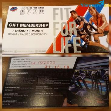 Ảnh Voucher tập 1 tháng tại FIT24