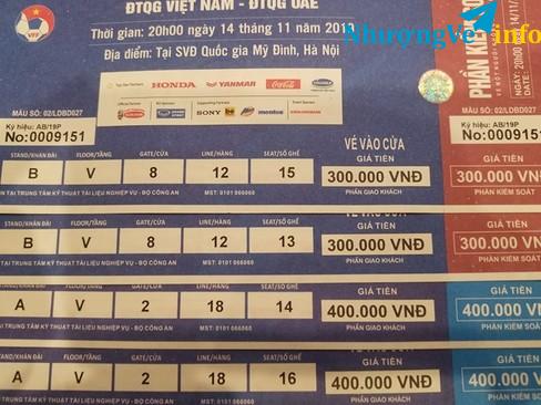 Ảnh 2 cặp VÉ UAE 300k=>1tr5 400k=>2tr bán gấp do cần tiền=((