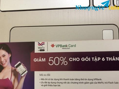 Ảnh Pass nhanh voucher giảm 50% gói tập wefit 6 tháng