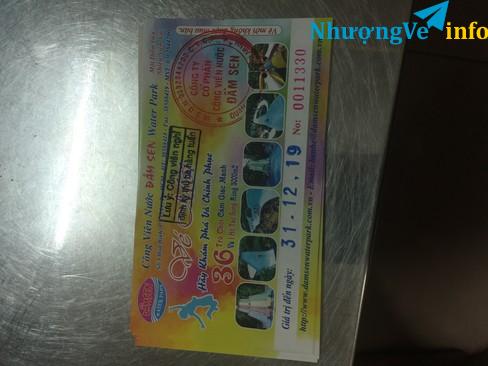Ảnh Vé ĐS nước