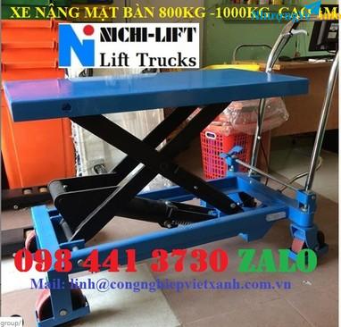 Ảnh Xe nâng mặt bàn 1000kg 1m1