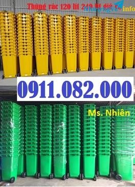 Ảnh Chuyên cung cấp thùng rác 240 lít giá rẻ tại cam ranh- khánh hòa- lh 0911.082.000