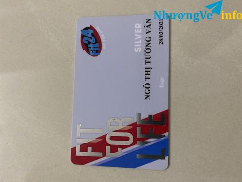 Ảnh Nhượng thẻ tập Gym