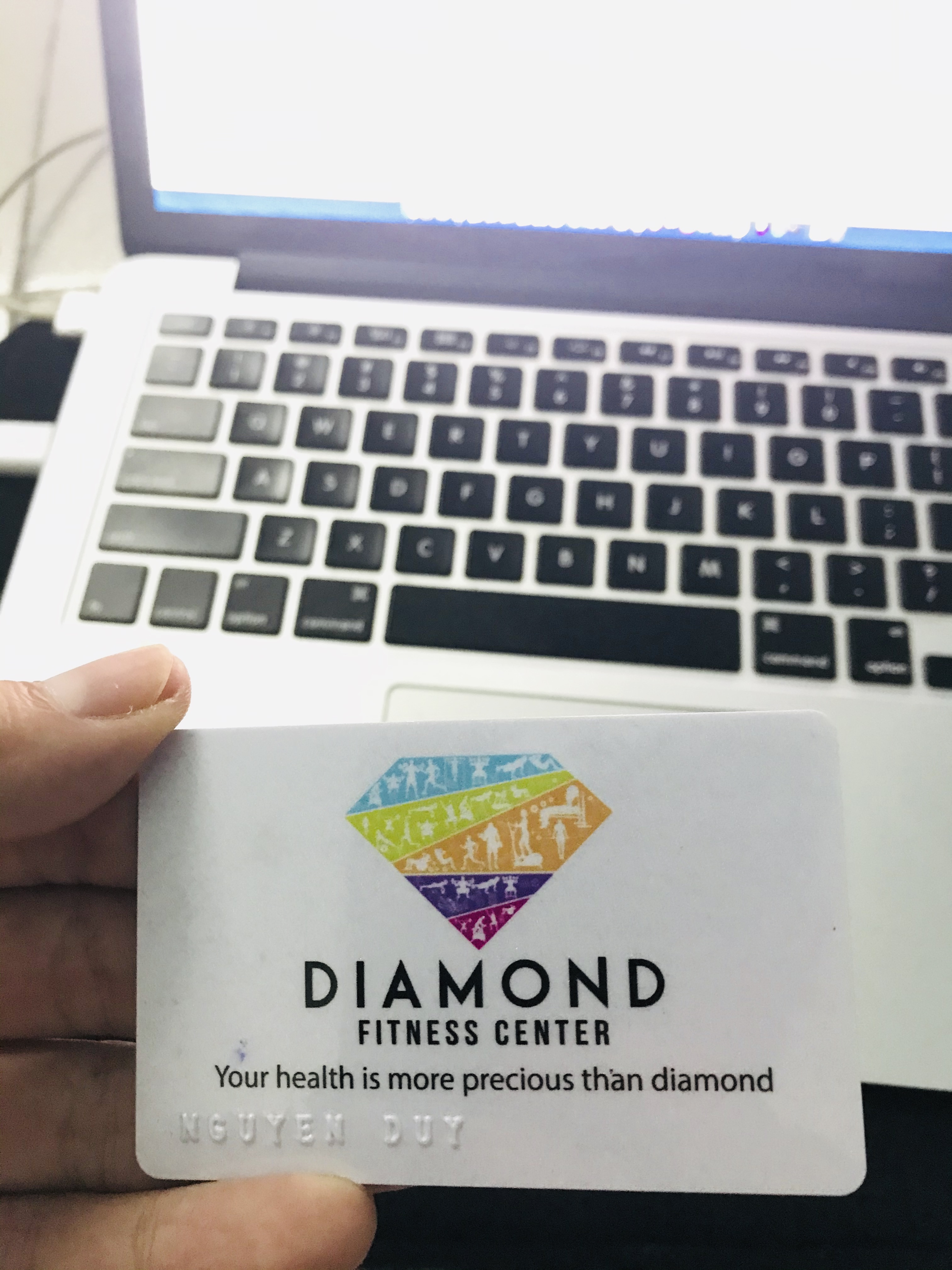 Ảnh Nhượng lại thẻ Gym-Fitness-Yoga Diamond Lê Văn Sỹ