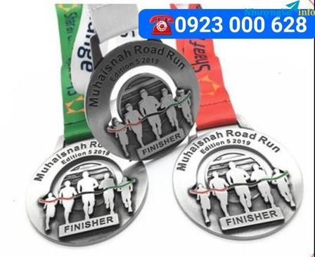Ảnh Huy chương giải chạy, huy chương thể thao,phôi huy chương giá rẻ