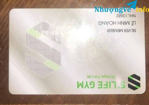 Ảnh Cần pass lại một thẻ tập Gym tại hệ thống S'life giá 6 tr